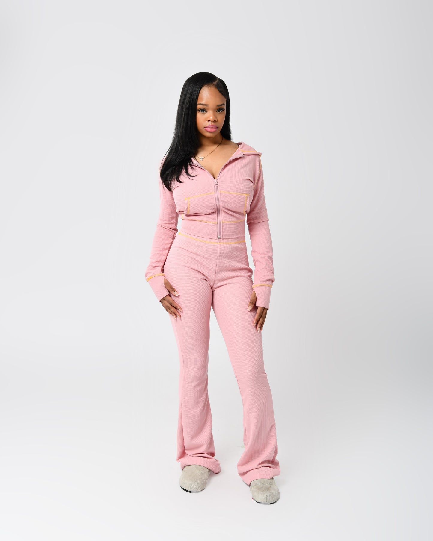 Serene Lounge Set - Pink