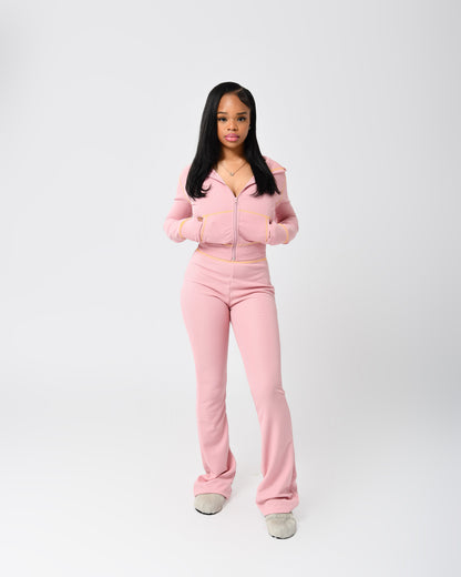 Serene Lounge Set - Pink